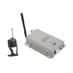 2.4GHz超小型ワイヤレスピンホールカメラ&レシーバーセット